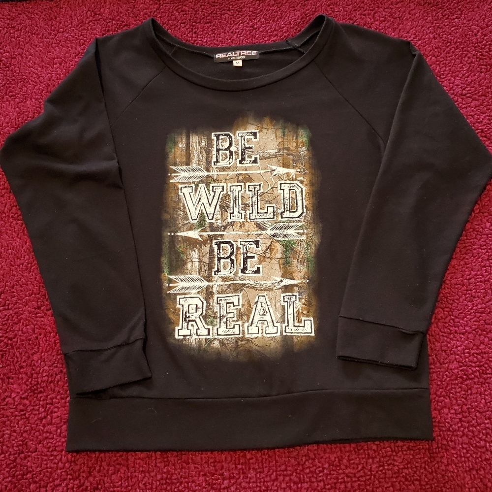 Realtree by Just Ginger Long Sleeve Sweatshirt